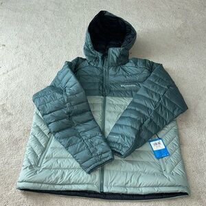 Columbia Men's White Out II Insulated Omni Heat Hooded Jacket